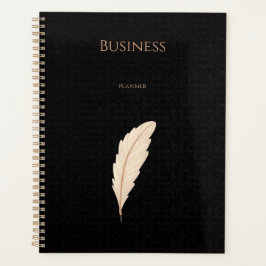 Agenda Elegante negocio beige negro