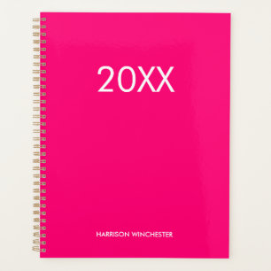 Agenda Elegante nombre profesional personalizado año de r