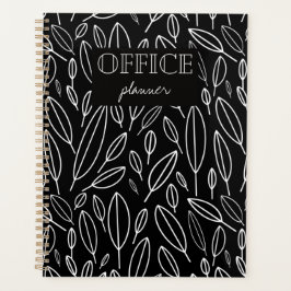 Agenda Elegante oficina l negocios blanco negro