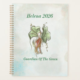 Agenda Elegante pájaro botánico 