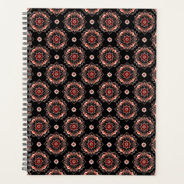 Agenda Elegante patrón floral Mandala Boho