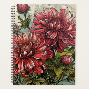 Agenda Elegante plan de jardín espiral negro