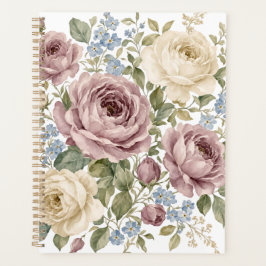 Agenda Elegante "Planificador Diario" Botánico