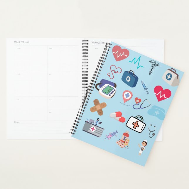 Agenda Elegante portátil Personalizado Planner (Demostración)