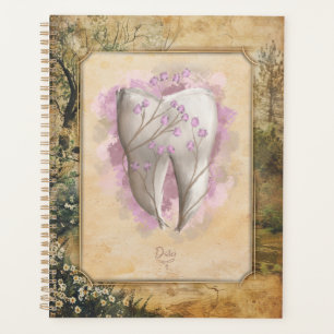 Agenda Elegante regalo odontológico antiguo de moda