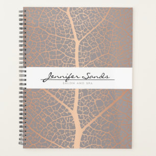 Agenda Elegante Rosa de la designación del patrón del árb