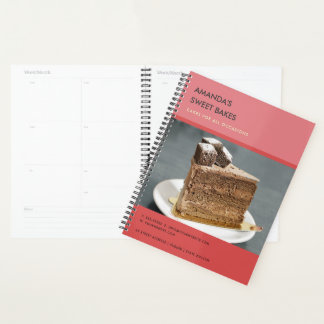 Agenda Elegante Servicio de Foto Moderno Brillante y Auda