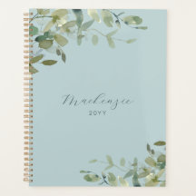 Elegante verde azul turbio Minimalista