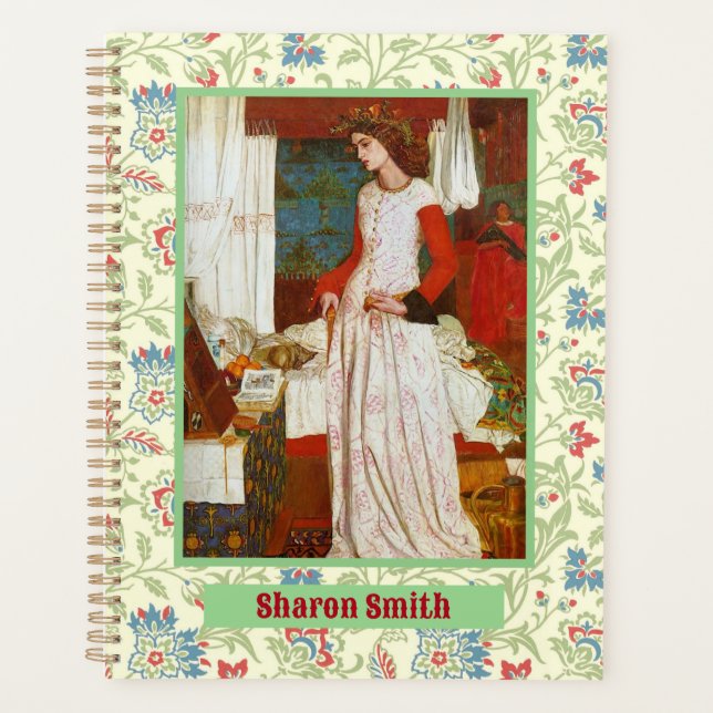 Agenda Elegante William Morris Renaissance Floral Persona (Anverso)