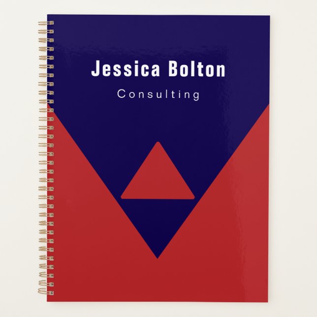 Agenda Elegante y moderno ejecutivo (Anverso)