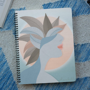 Agenda Elegantes mujeres rosadas y azules pasteles person