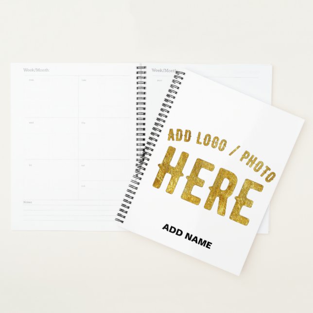 AGENDA ELEGANTES PERSONALIZABLES BLANCOS MODERNOS VERIFIC (Demostración)