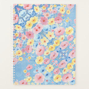 Agenda Elegantes Planeadores Florales Para Ella