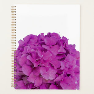 Agenda Elegantes rosas de hortensias florales de magenta