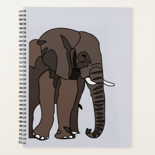 Agenda Elephant Animal Art