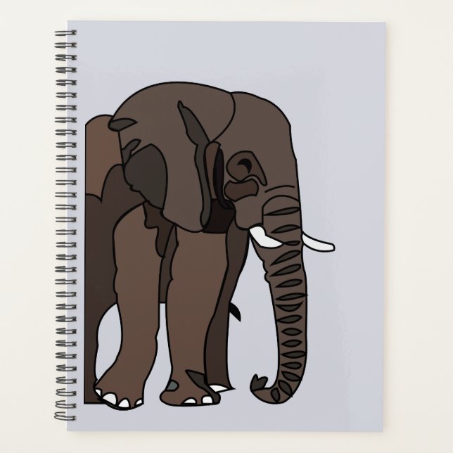 Agenda Elephant Animal Art (Anverso)