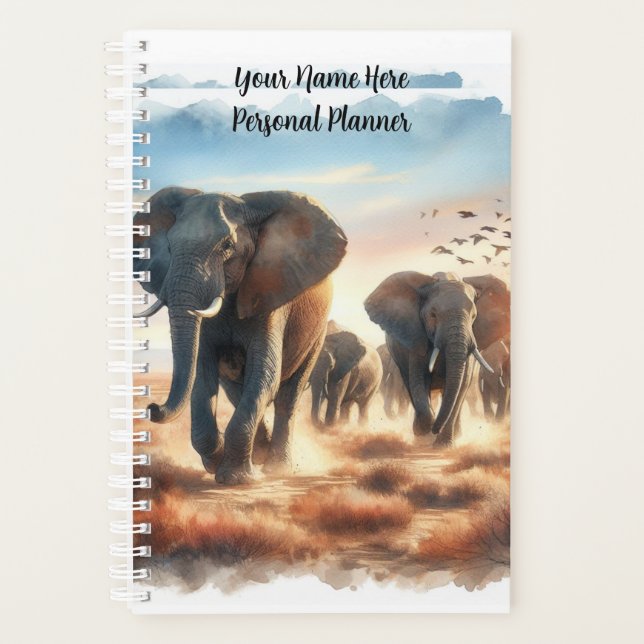 Agenda Elephant Herd (Anverso)