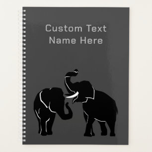 Agenda Elephant Planner con texto y colores Personalizado