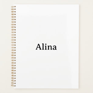 Agenda eliminar texto agregar propio diseño estándar 8,5 