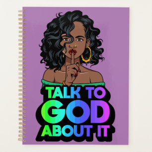 Agenda Ella habla con Dios acerca de la melanina negra si