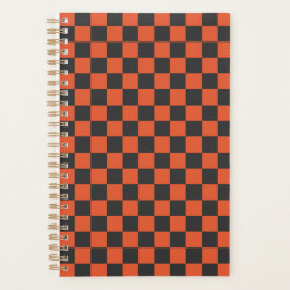 Agenda Ember and ash checkerboard pattern