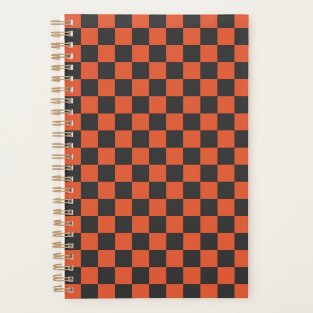 Agenda Ember and ash checkerboard pattern (Anverso)