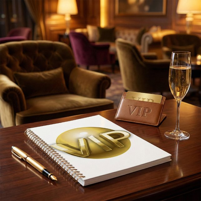 Agenda Emblema VIP de oro de lujo 3D (Subido por el creador)