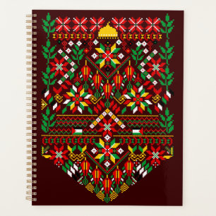 Agenda Embrodería tradicional de Palestina Tatreez