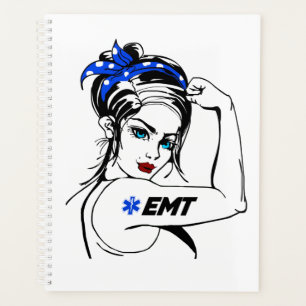 Agenda Emergencia de EMS EMT Rosie The Riveter