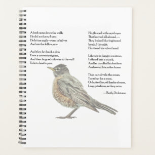 Agenda Emily Dickinson en el poema del jardín