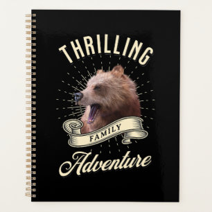 Agenda Emocionante Aventura Familiar Oso Salvaje