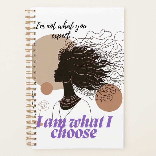 Agenda Empowered Woman Boho Art – I Am What I Choose (Anverso)