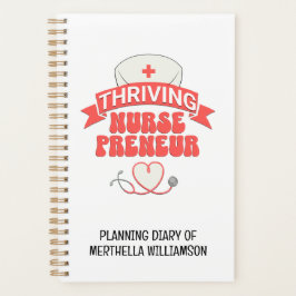 Agenda Emprendedor de enfermeras de NURSEPRENEUR con esti