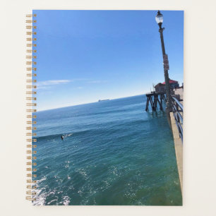 Agenda En el muelle, Huntington Beach, California
