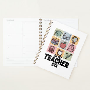 Agenda En Mi Era de Maestra Vida de Maestra de Jardín de
