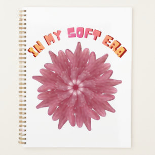 Agenda En Mi Era Suave Arte de Flor Rosa Estética Y2K
