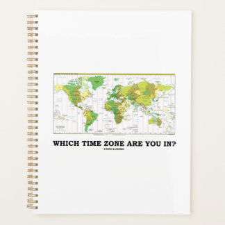 Agenda ¿En Qué Zona Horaria Estás? Mapa mundial