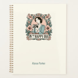 Agenda En su feliz era planificadora diaria para mujeres