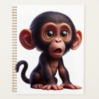 Agenda Encantador Chimp Whimsy - Adorable Personalizado P