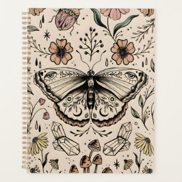 Agenda Encantador tema de mariposa boho Planner de tapa d