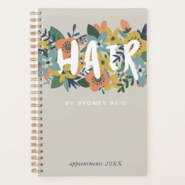 Agenda Encantadora Cita Floral Hair Stylist