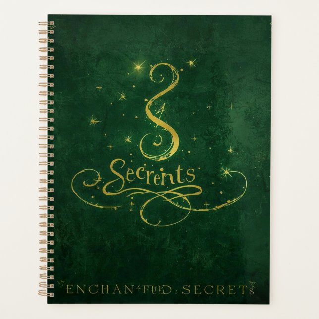 Agenda Enchanted Secrets – Golden Sigil (Anverso)