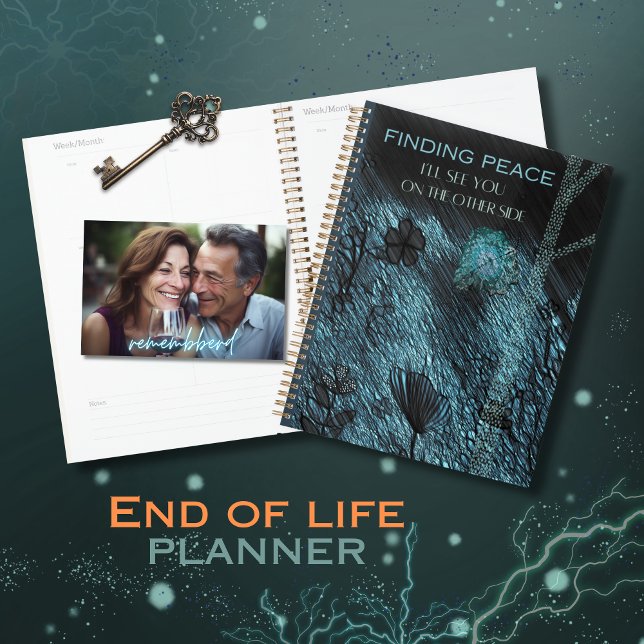 Agenda Encontrar el fin de la vida en paz (Finding Peace End of Life Planner)