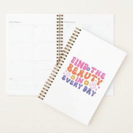 Agenda Encuentra La Belleza En Todos Los Días