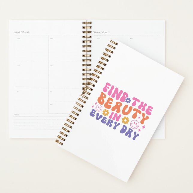 Agenda Encuentra La Belleza En Todos Los Días (Demostración)