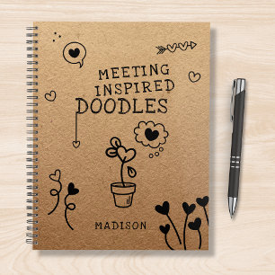 Agenda Encuentro Inspirado en la Oficina de Doodles Funny
