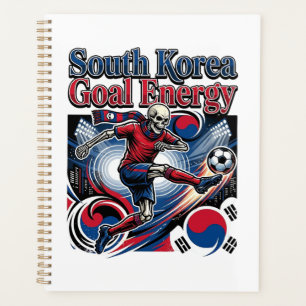 Agenda Energía del Gol de Corea del Sur Esqueleto Delante