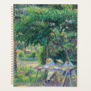 Agenda Enfants attabés dans le jardin Camille Pissarro