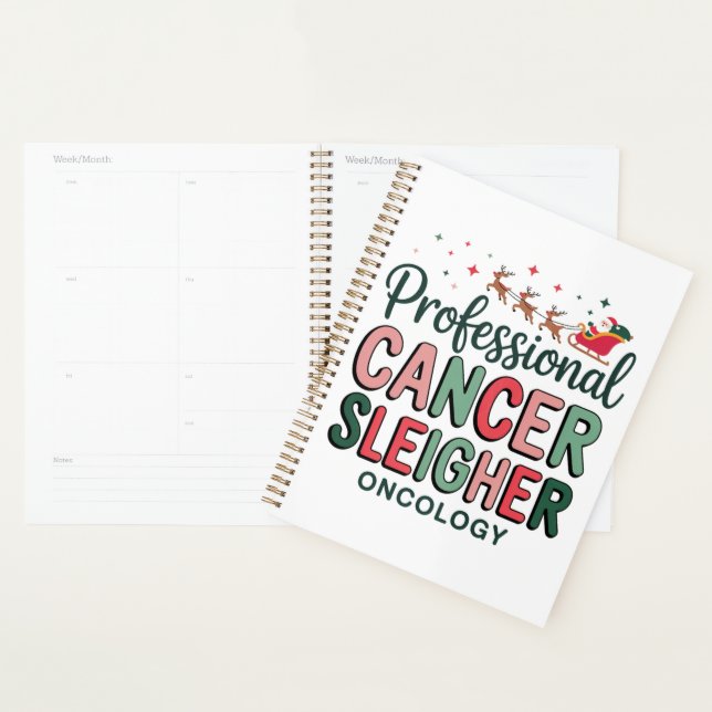 Agenda Enfermera de oncología Navidad Cáncer Quimioterapi (Demostración)
