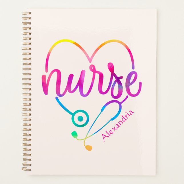 Agenda Enfermera Stethoscope (Anverso)